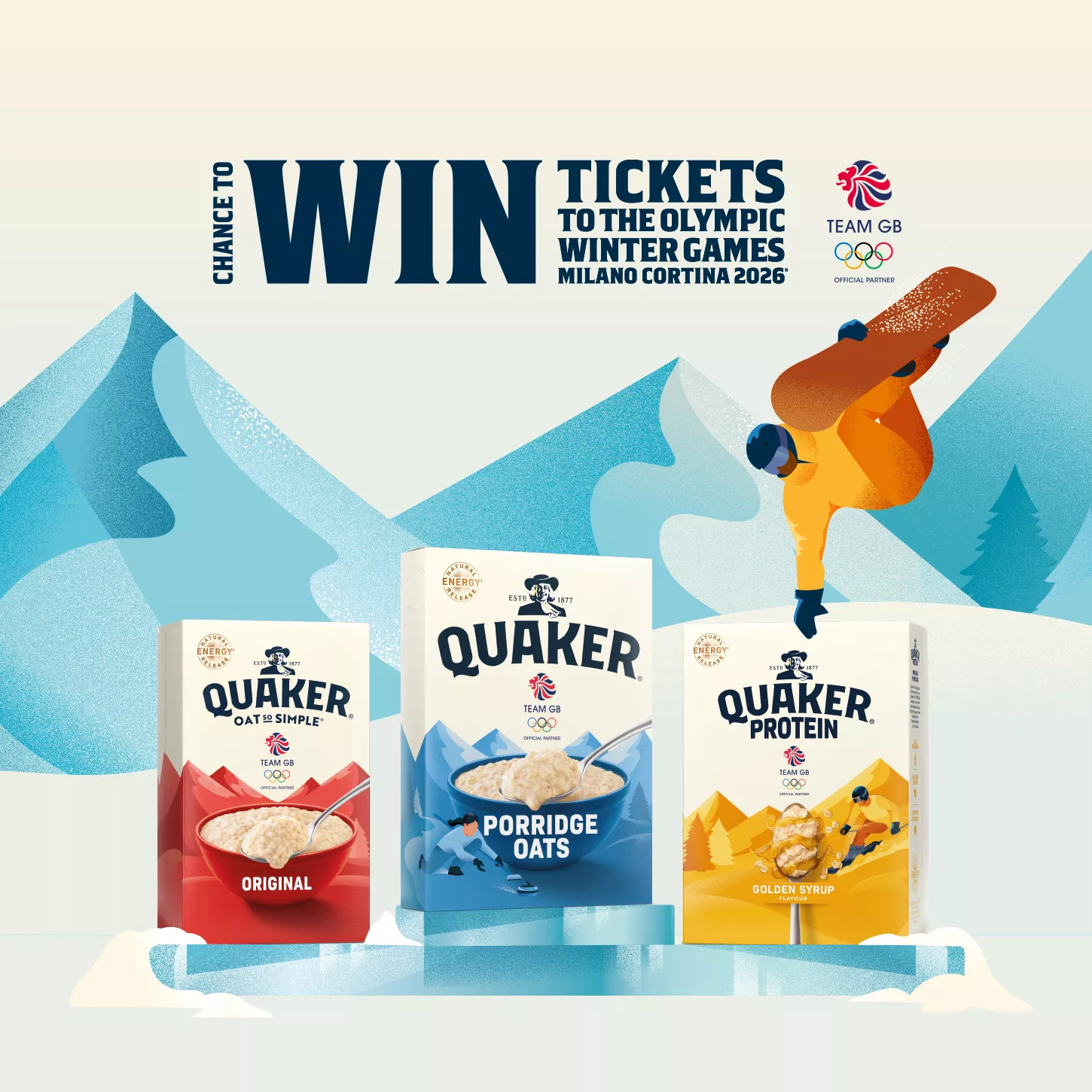 brand teaser quaker