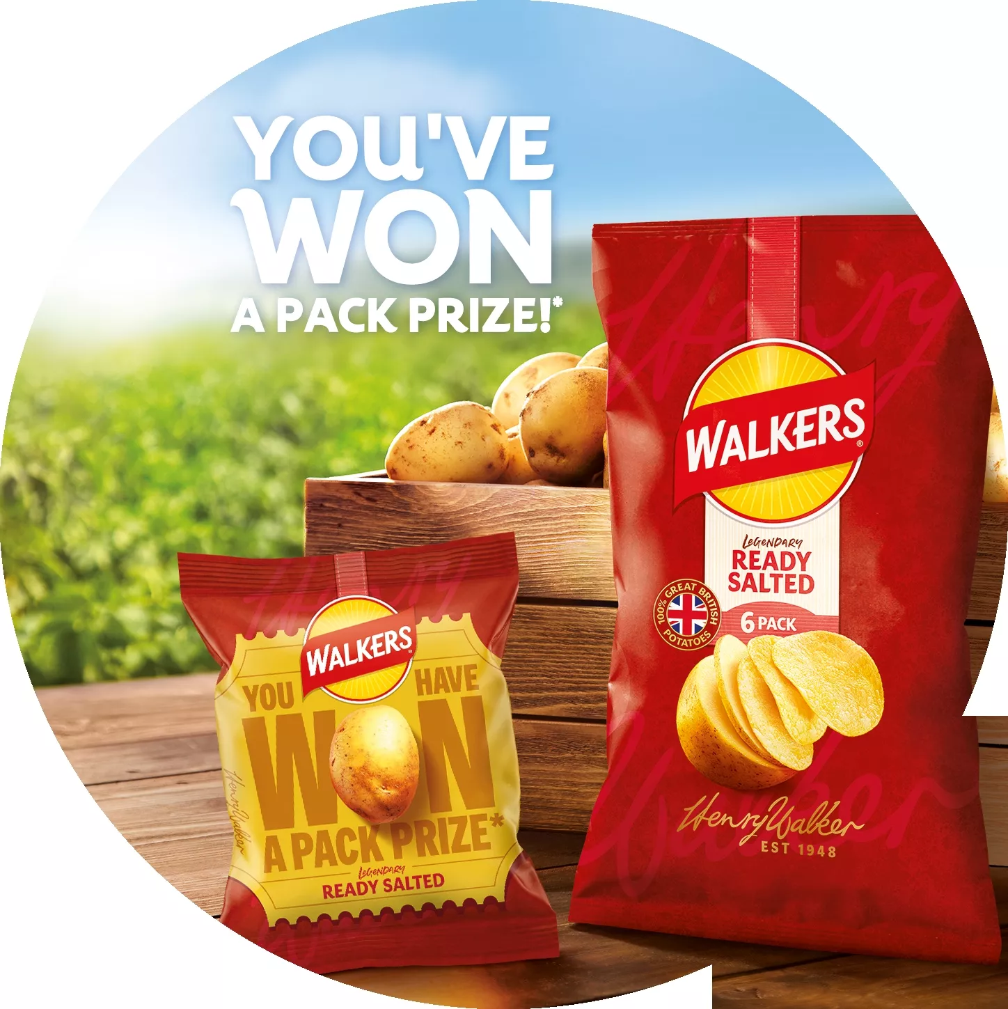 brand teaser walkers