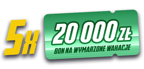 NAGRODA GŁÓWNA: BON 20.000 ZŁ
