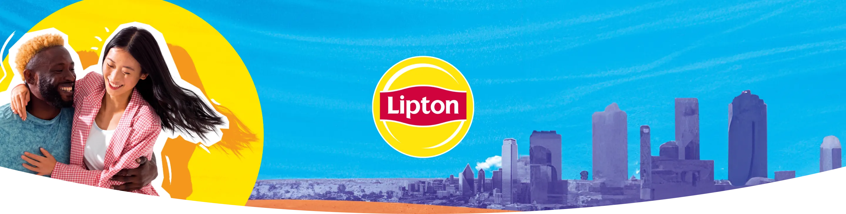 Lipton desktop banner